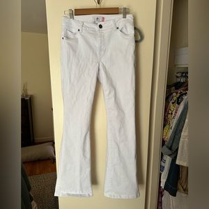 CAbi size 4 trouser white jeans